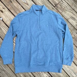 IZOD Saltwater Quarter-Zip Relaxed Classic Sweater Men’s Size L